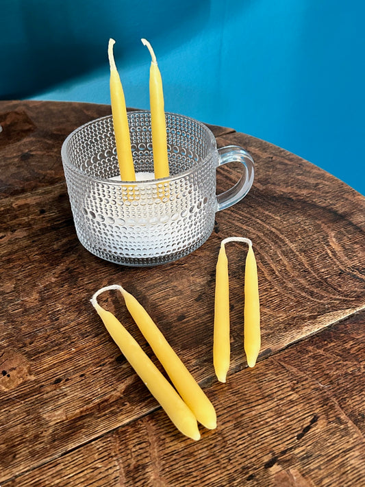 Hand-Dipped Birthday Candles
