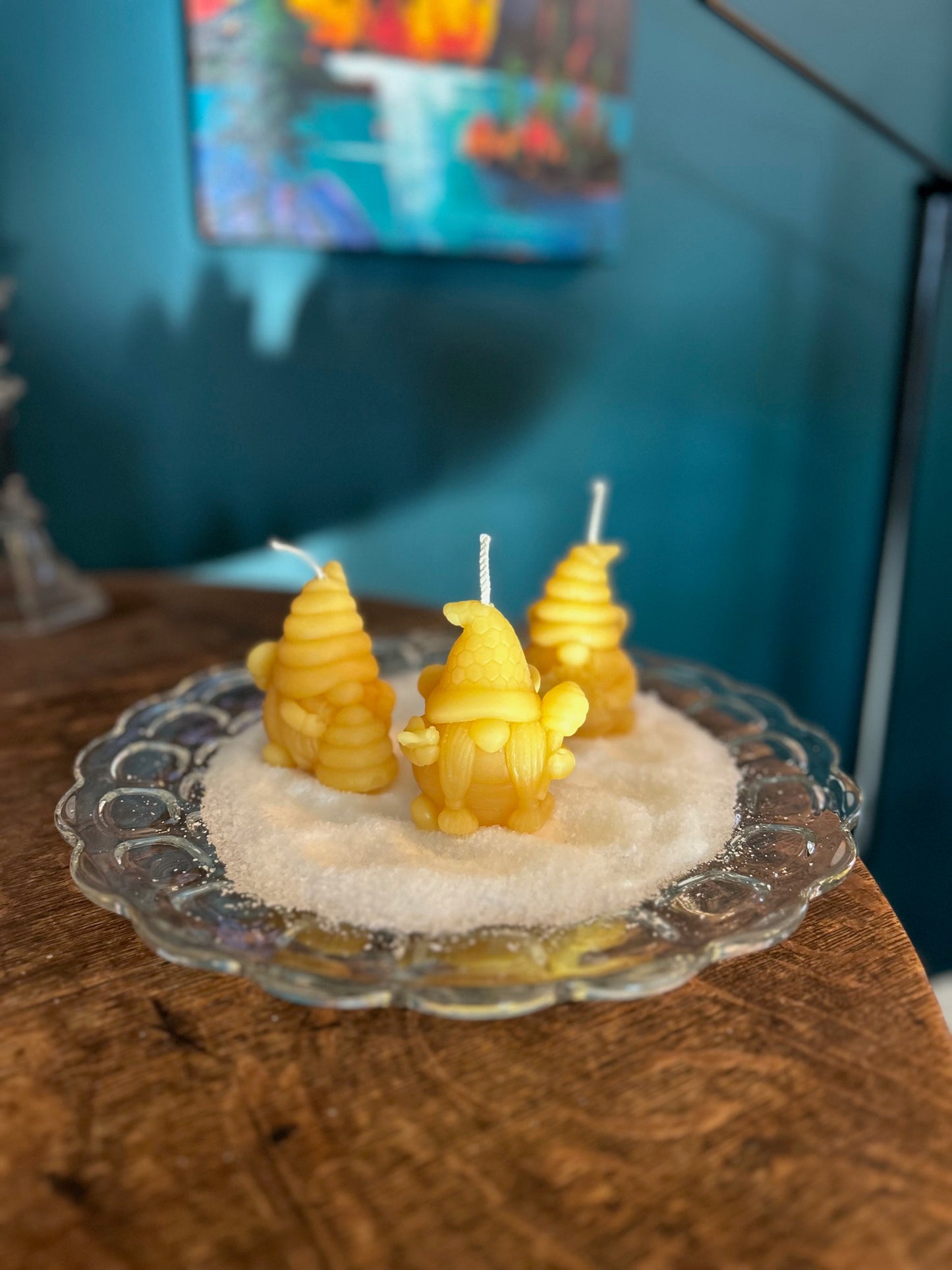 Beeswax Candles - Trios