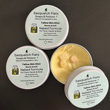 Tallow Balm - Naked without Essential Oils