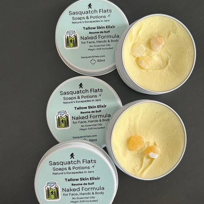 Tallow Balm - Naked without Essential Oils