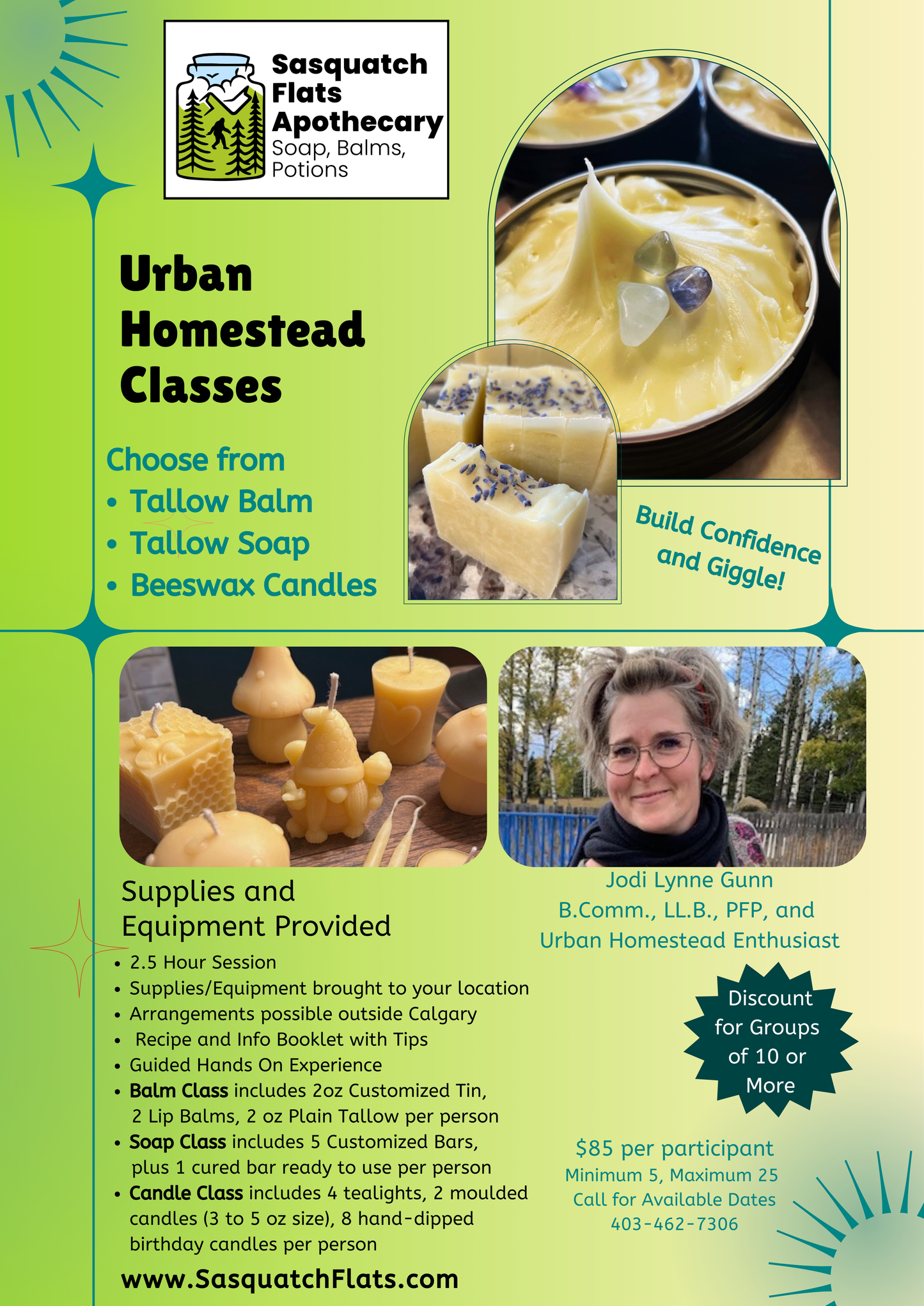Private Class - Tallow and Tallow Soap Making